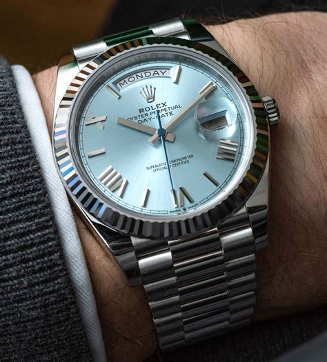 platinum rolex day date
